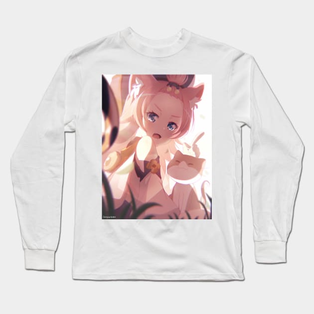 Chu Chu (Diona) Long Sleeve T-Shirt by Despuntater